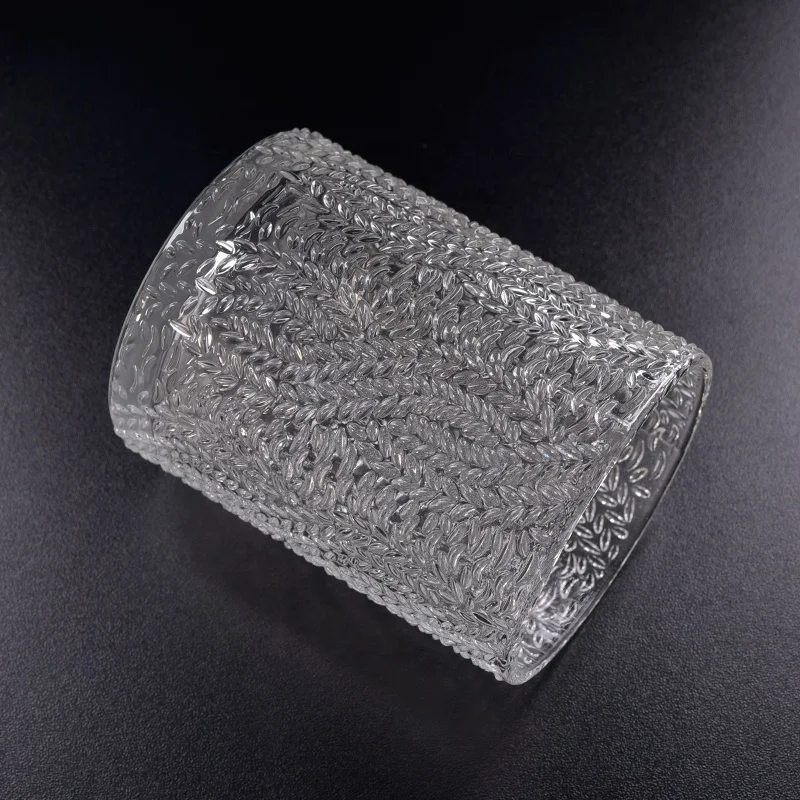 Home goods crystal Glass Candle cup decorative candle jar home Decor