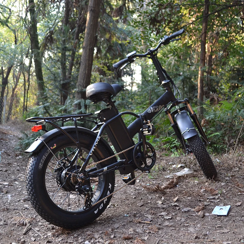 

New arrival folding fat tire electric bicycle new design SF20 model electric bike 48v