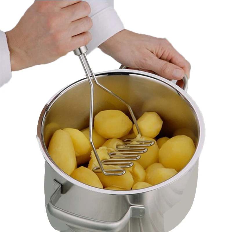 1PC stainless steel potato puree press, Masher, Potato masher tool