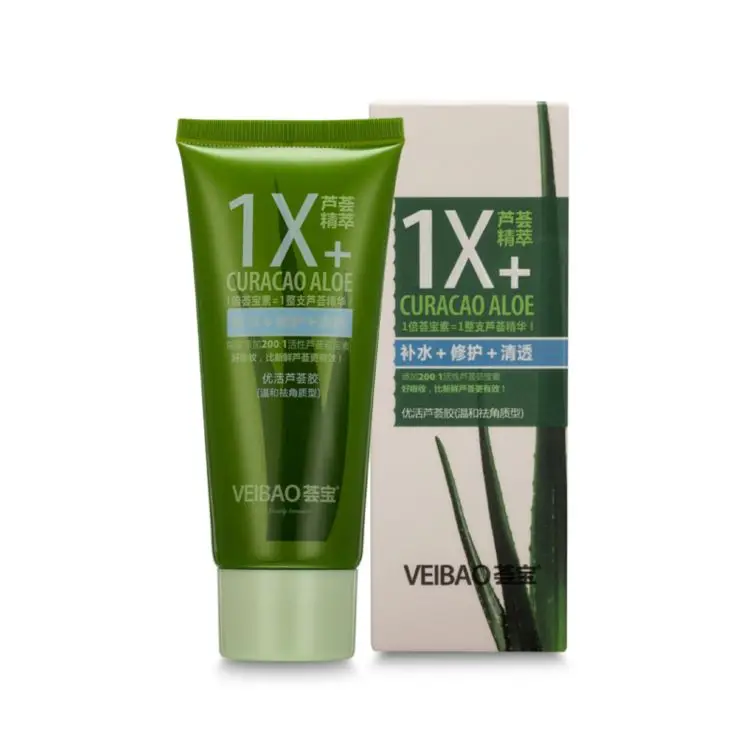 

VEIBAO Made in China Unisex Softening Exfoliating and Refining Pore Aloe Vera Gel skin peeling gel aloe vera soothing gel