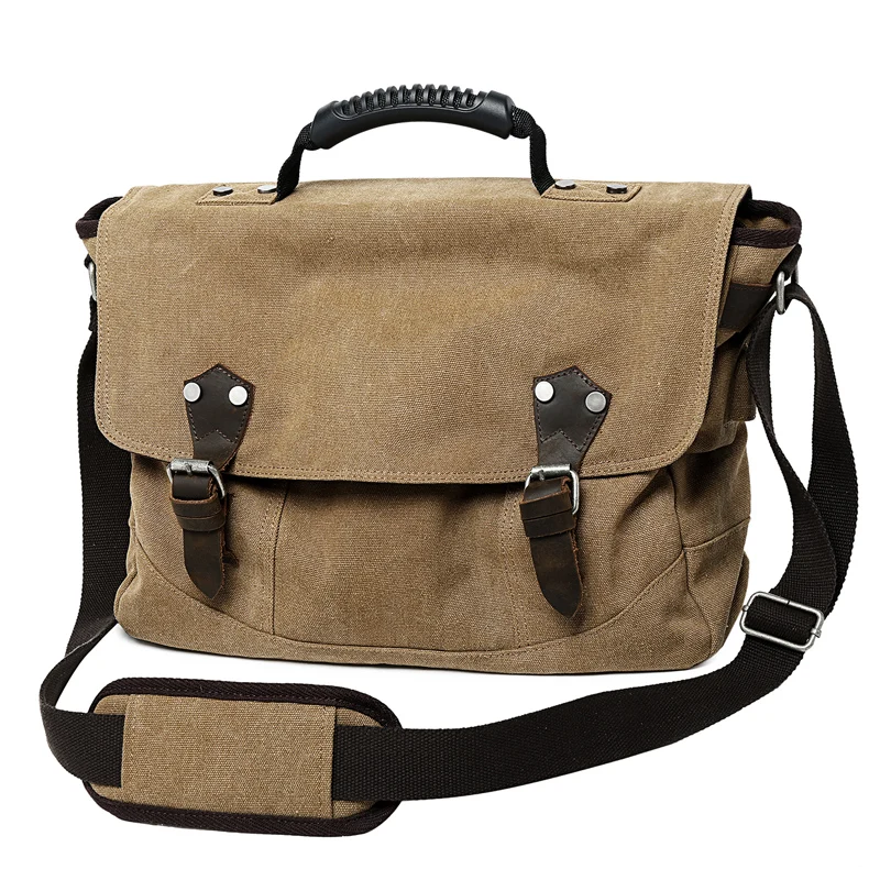 

odm messenger bags man side bag for college shoulder bag for laptop, Khaki/blue/ grey