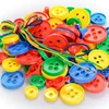 Eduction Toys Plastic Stacking Threading Buttons Building Block