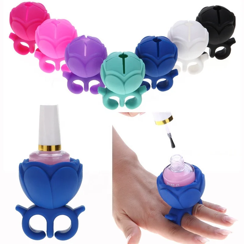 

Nail Polish Holder Silicone Finger Divider Nail Tool Base Holder, Customers' requirements