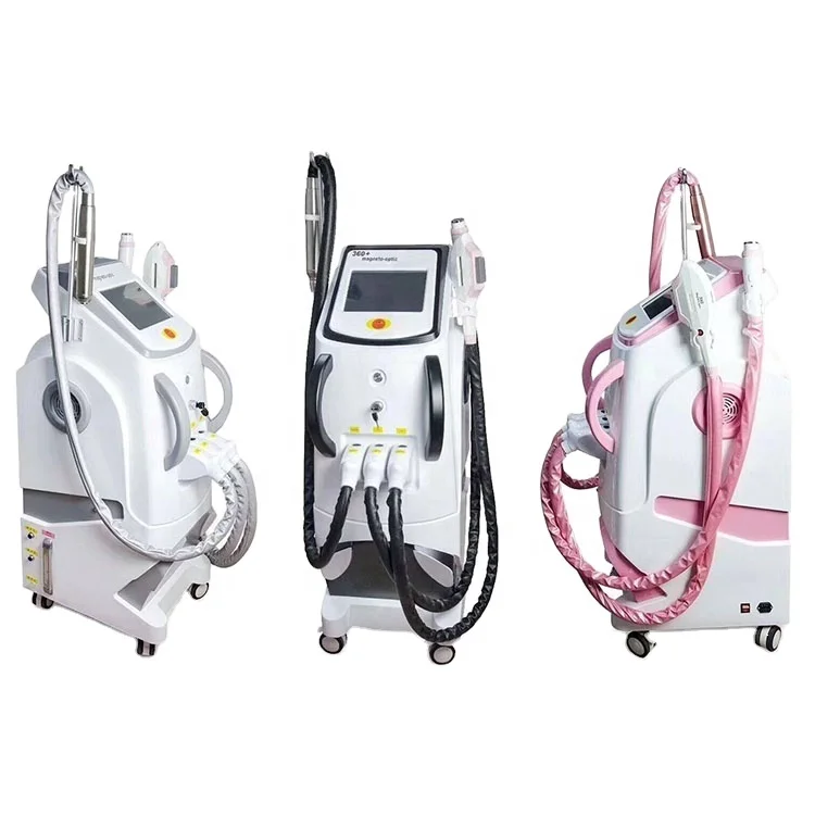 

Wholesale 3-in-1 multi-functional 360 magneto-optical system elite SHR IPL opt + 755nm picosecond laser + RF laser hair