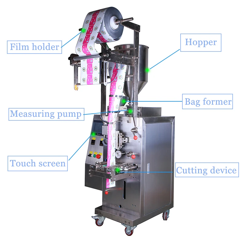 Small Dose Honey Creamer Butter Packaging Filling Machine With Optional