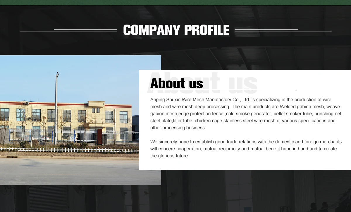 Anping Shuxin Wire Mesh Manufactory Co Ltd Gabion Basket Military Defensive Barrier