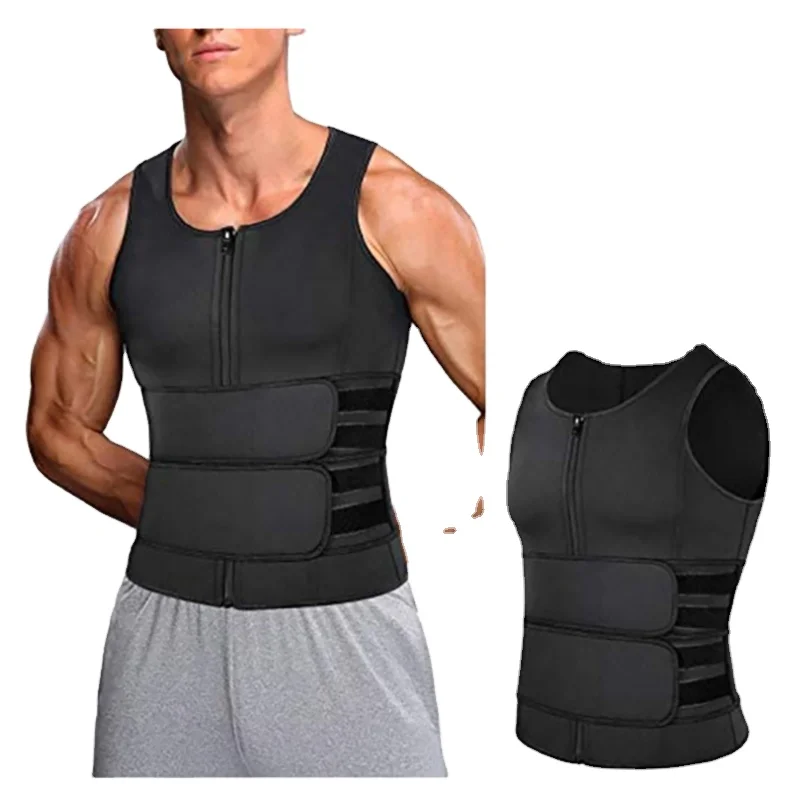 

Wholesale Waist Trainer for Men Vest Tummy Control Weight Loss Double Strap Waist Trainer Shaper