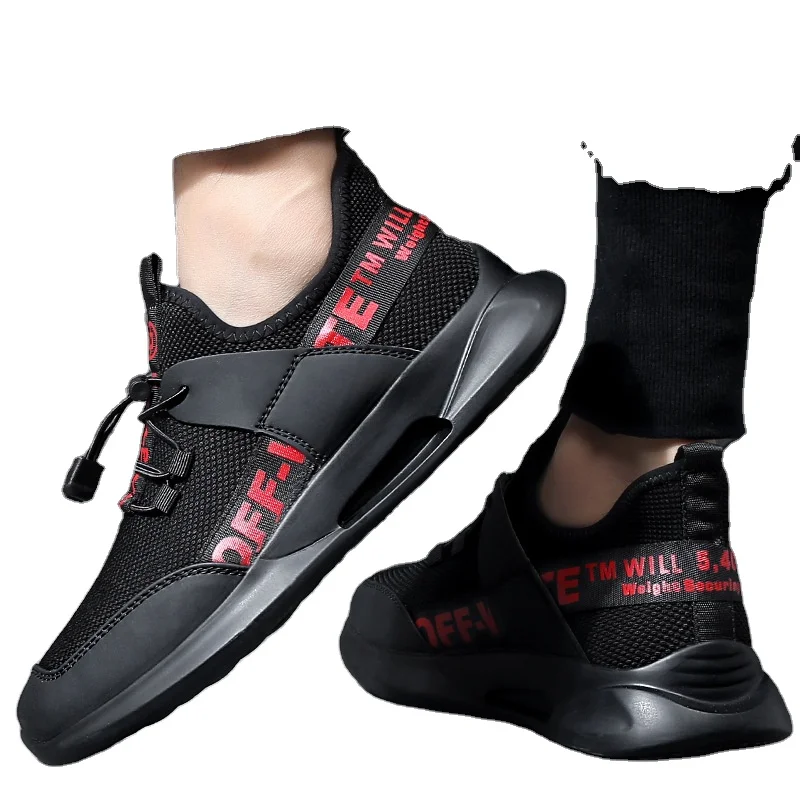 

Men high quality shoes sports running shoes for men, White/red