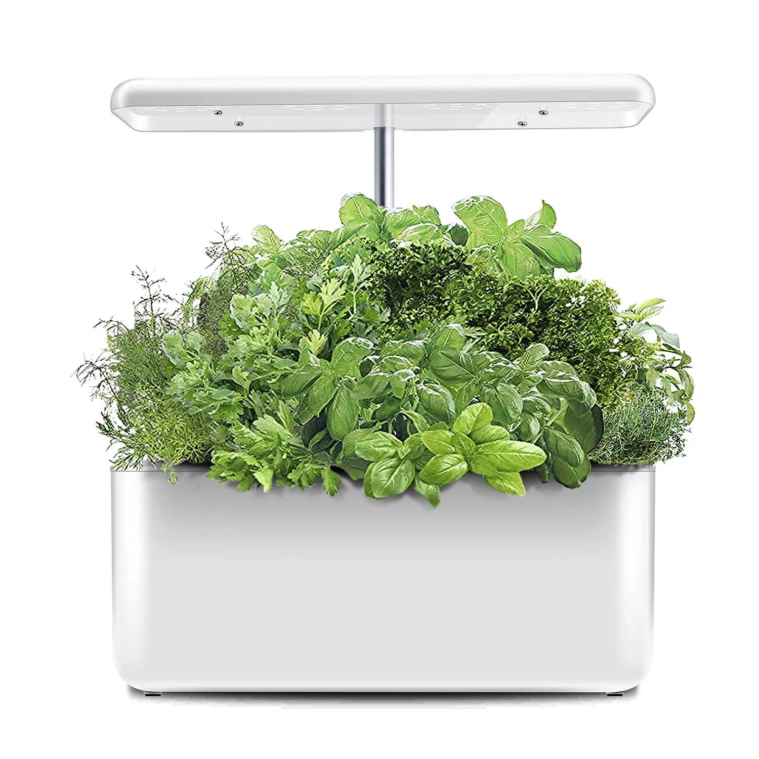 

SHENPU Automate Indoor Garden Self Watering Fower Pot Led Light Plant Lazy Flower Pot