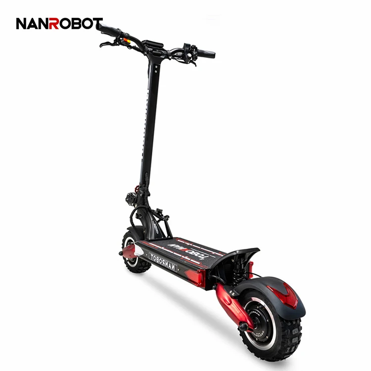 

NANROBOT LS7+ Big Fat 140kg 2400w Load Wide Tyres Push High End Electric Scooter