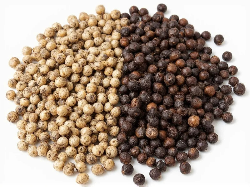 White vs Black Pepper: Key Differences Explained