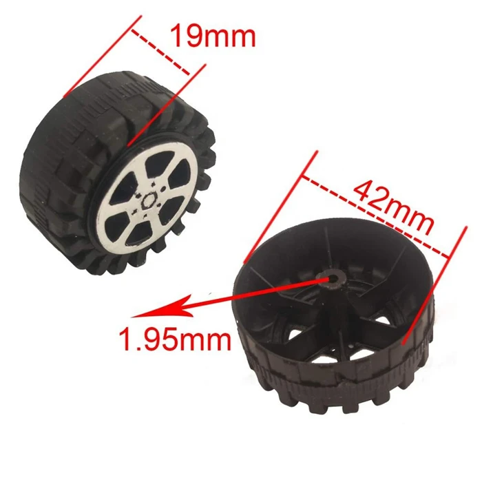 Plastic Roll Toy Wheel Diy Model Wheels Part - Buy Toy Wheels,Toy Car ...