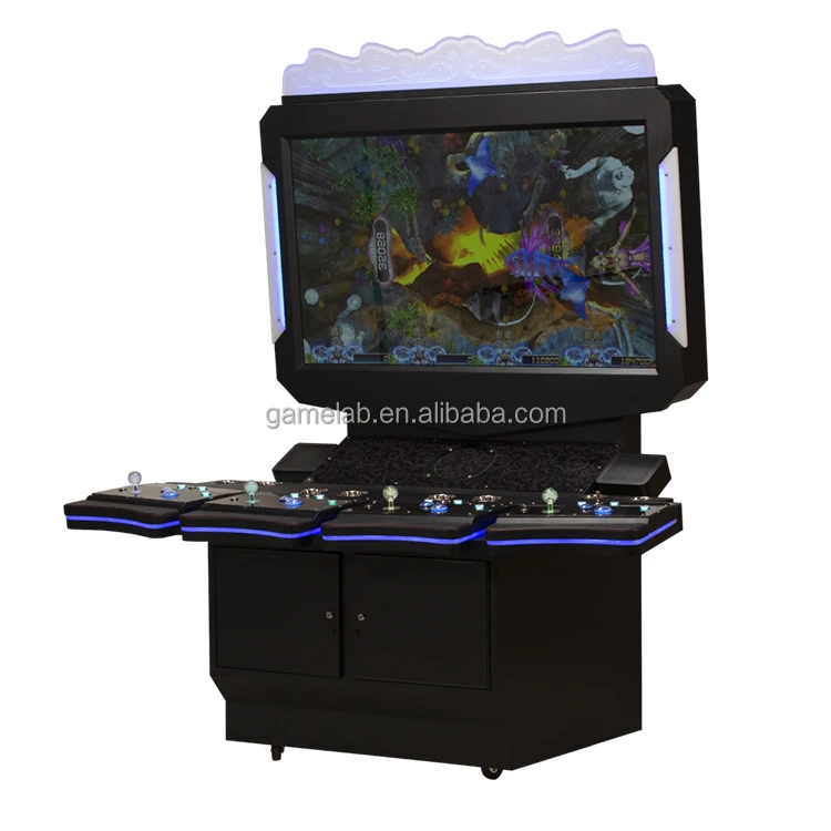 

2021 LuxGame 4 Players High Profits Fish Game Table Cabinets Ocean king 3 Plus Lion, Customize