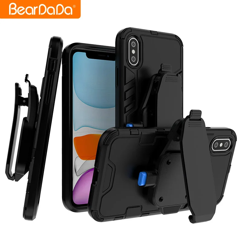 

Back clip for iPhone 11 Mobile phone,holder shell plastic black clip for iphone 12