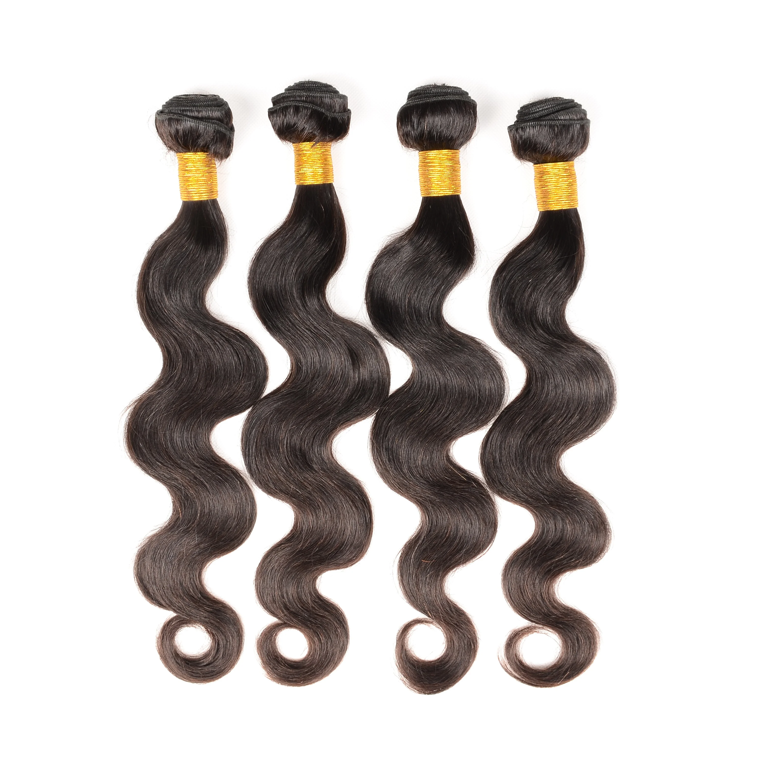 

Hot Wholesale 18inch 100% Human Hair Extensions 4 Bundles,10A Body Wave Virgin Indian Hair Weave Machine Double Weft