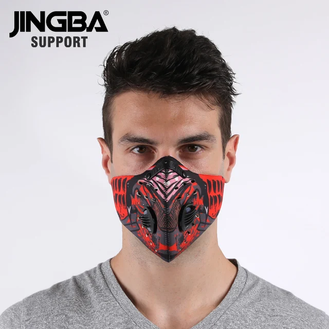 JINGBASUPPORT Sport Mask Filter Outdoor face mask riding bike ski Mask