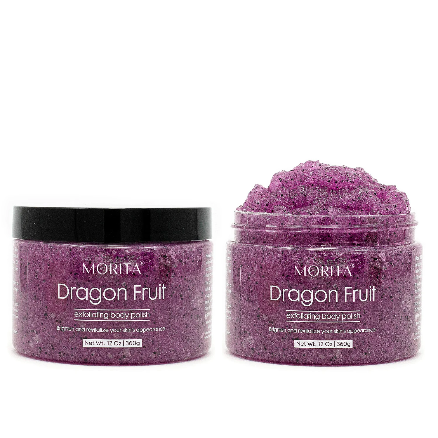 

Processing Customization Dragon Fruit Exfoliating Body Polish Repair Damage 24K Body Scrub Natural Brightening Color Body Scrub