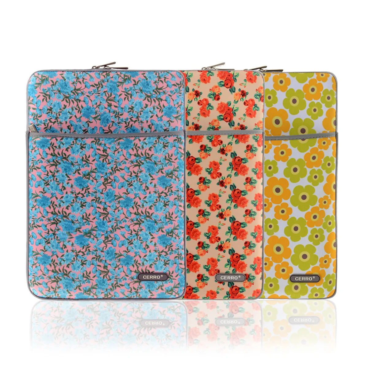 

Wholesale Multi Functional Cheap printed Computer Sleeve Messenger Zipper Neoprene Laptop Sleeve