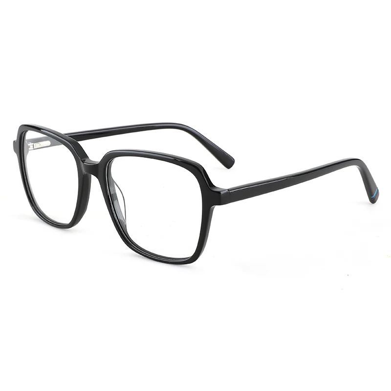 

YC Retro black eyeglasses frames square eyewear specialized customized acetate optical glasses frames