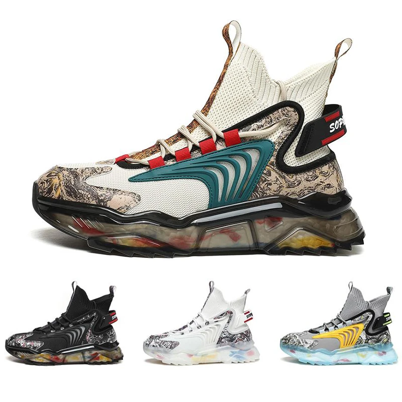 

New Design Men Casual Shoes Retro Cushioning Sport Sneakers Fashion Walking Shoes