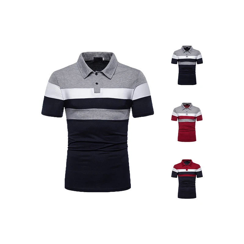 

Custom Cotton Polyester Spandex New Design Dye Sublimated Mens Quick Dry Golf Polo Shirt Cooldry Man Polo T Shirt