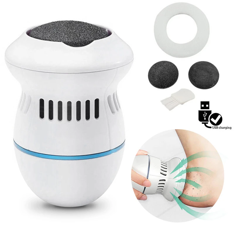 

Pedicure Foot Dead Skin Removal Machine Rechargeable Electric Rechargeable Foot File Vacuum Callus Remover for hard dead skin