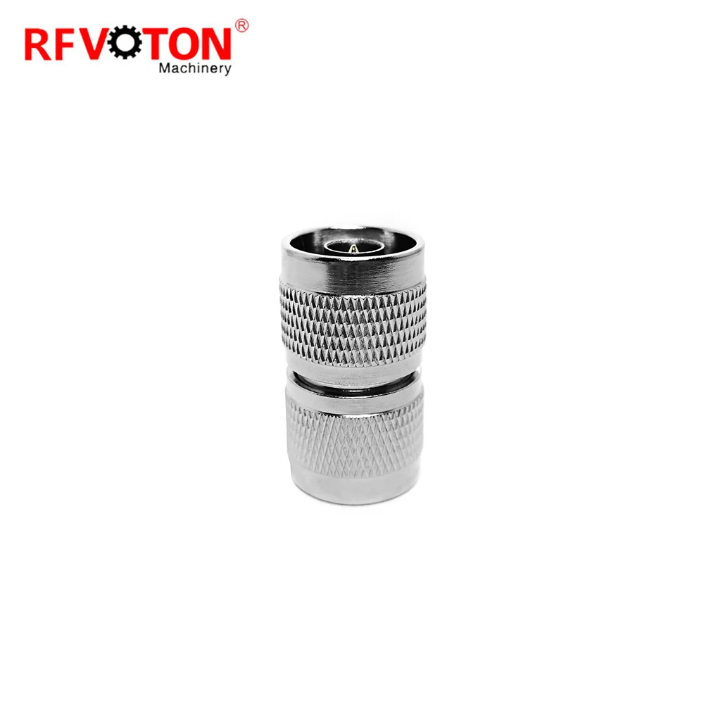 

Rfvoton RF Adaptor n male to n male plug straight brass rf coaxial adapter