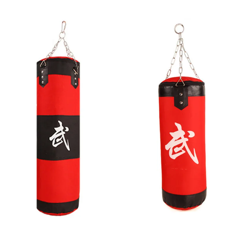 

Custom Punch Bag Set Professional Hanging Kick Fight Sandbag Empty Heavy Boxing Punching Bag For Exercise, Custom color
