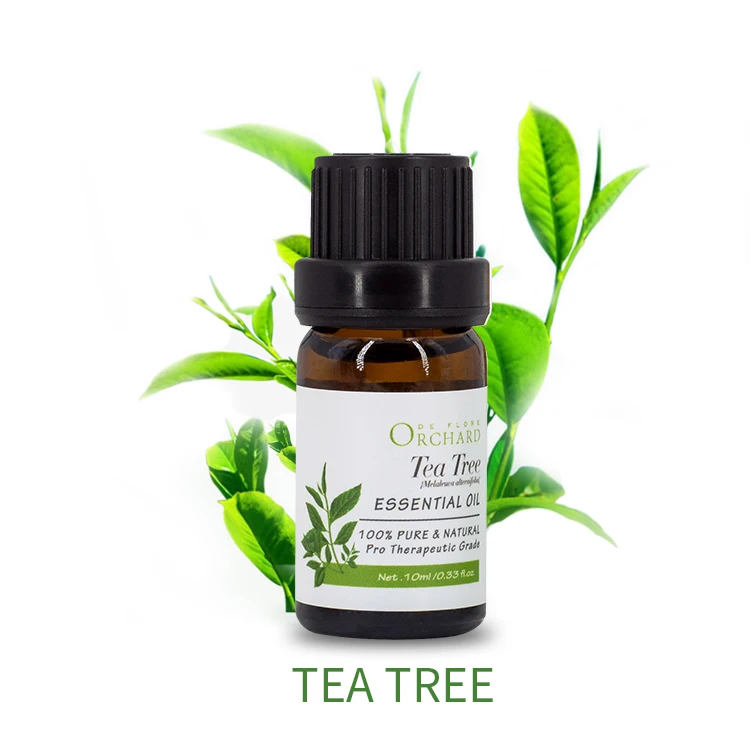 

Top Quality 100% Pure Therapeutic Grade 10ml Aromatherapy Tea Tree Essential Oils For Diffuser Relaxation Calming