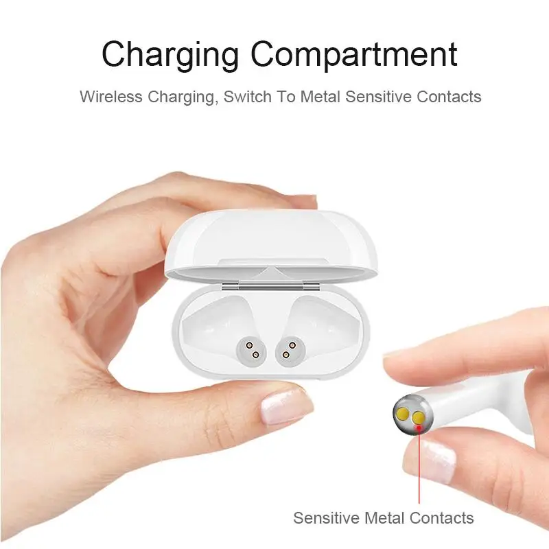 Wholesale Factory Price I12 TWS Waterproof sport Touch 5.0 Bluetooth Earphone - ANKUX.COM
