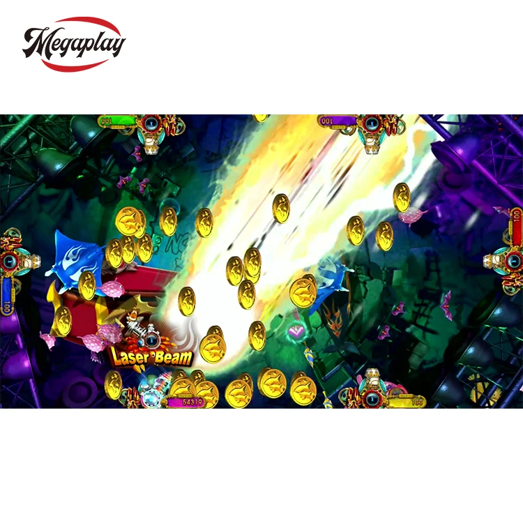 

2 Player Fish Game Table Zombie Awaken Cabient Fish Game Coin Push Fishing Game Machine