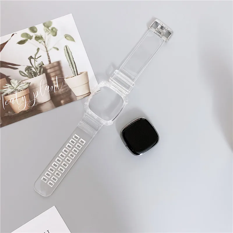 

Newest Sport Strap for Apple Watch Band Series 6 1 2 3 4 5 silicone Transparent for Iwatch 5 4 Strap 38mm 40mm 42mm 44mm wirst