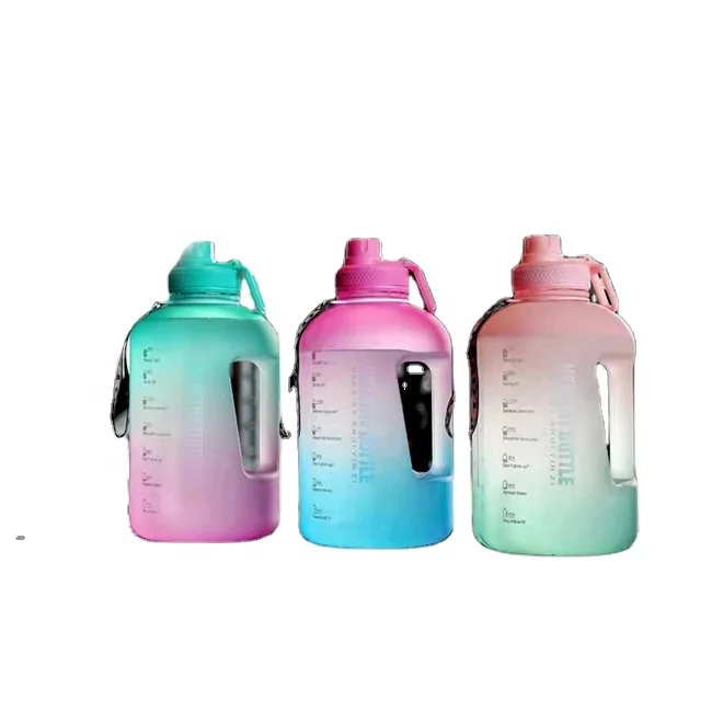 

China factory low price food grade quality 2.2 L big capacity ton cup gym plastic sports water bottle for outdoor