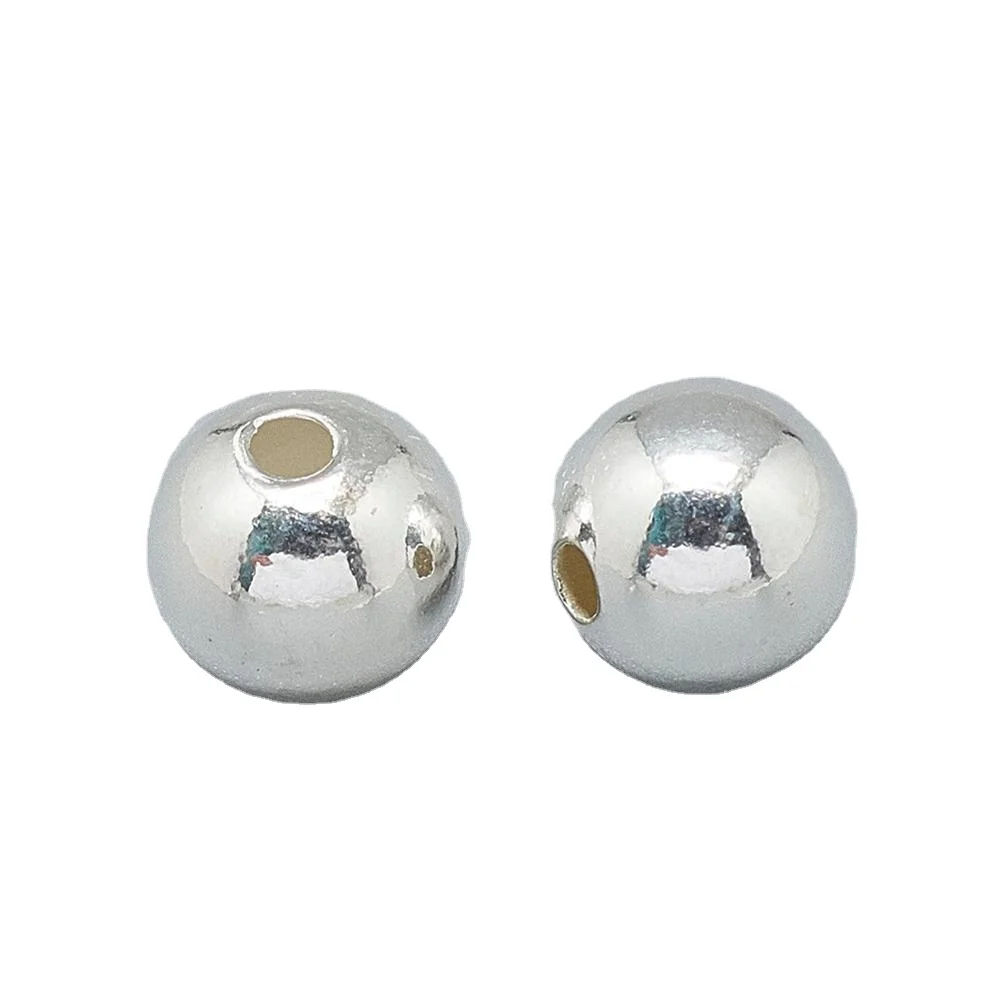 

Pandahall 4mm 925 Sterling Silver Findings Ball Beads