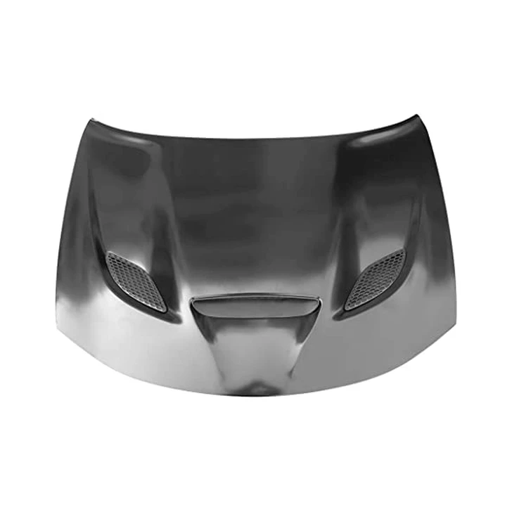

Car Front Bonnet Vents Hood side trim cover steel air flow intake scoop vent hood cover universal for Mustang