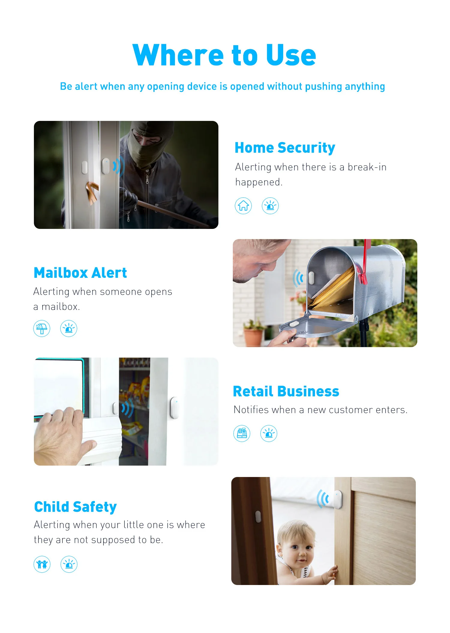 Door Bell Chime With Door Contact And Plugin Doorbell 58