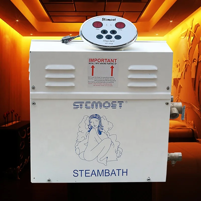 

Sauna Steam Engine wet steam bath 9kw steam generator for home use