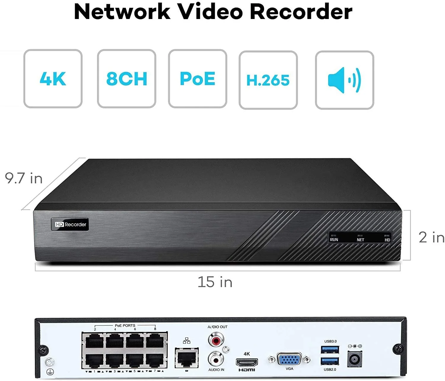 4K POE NVR