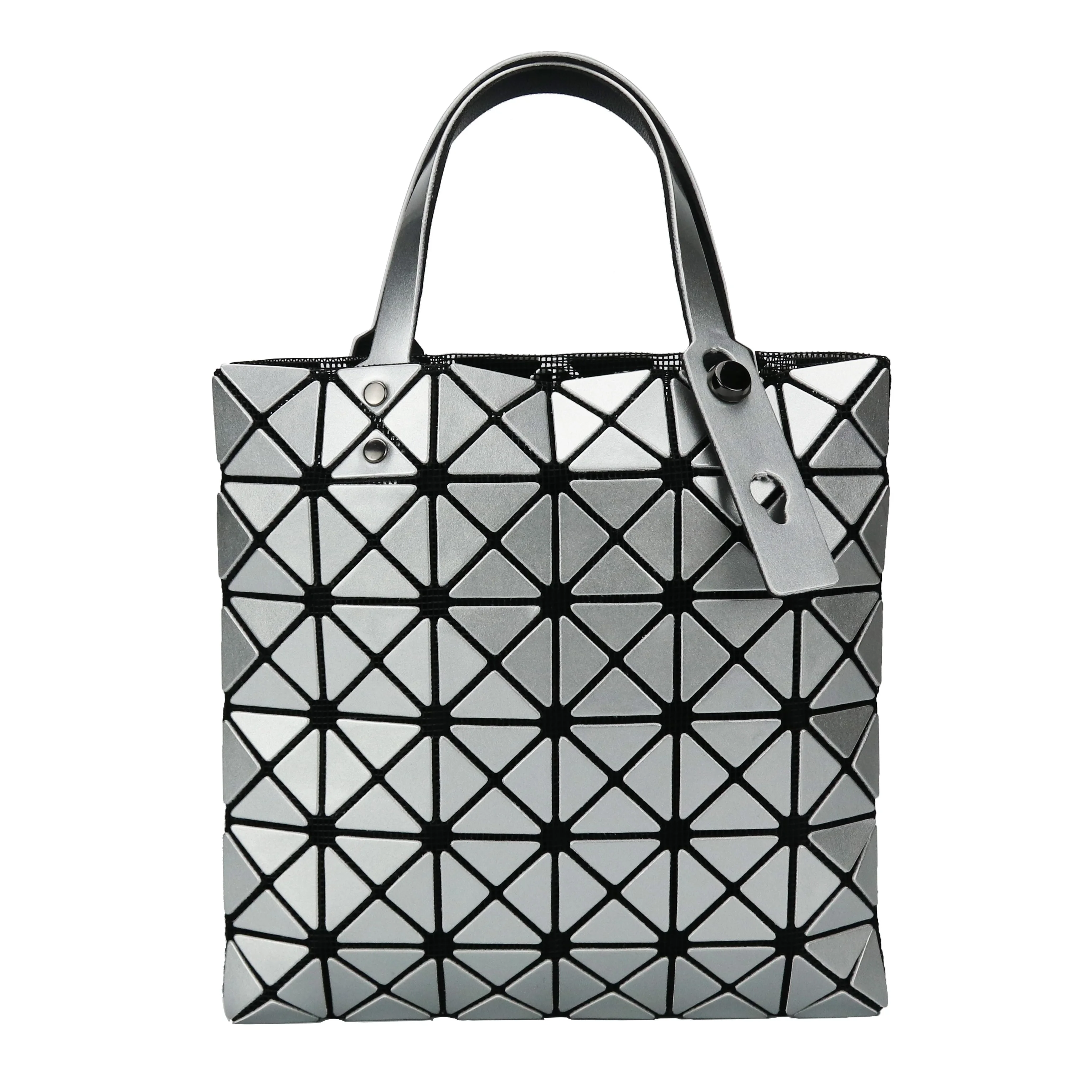 

PU Phone Bag Cute Mini Tote Bag Geometric Women Designer Bags, 8 colors