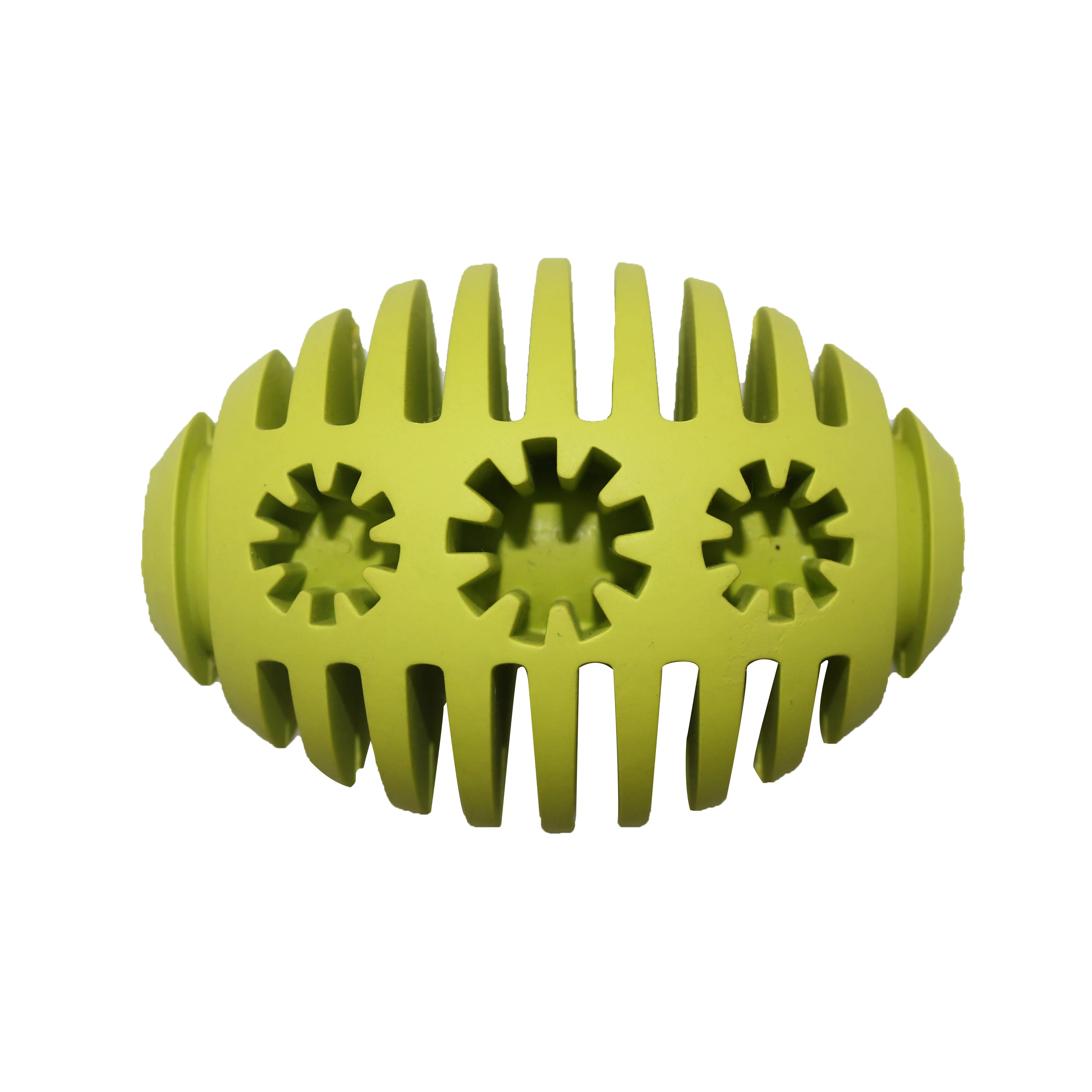 

Free Sample Rugby Dog Food Spills Play Alone Pet Iq Training Toy Ball Prevent Boredom Decompression Interactive Pet Toys, Green