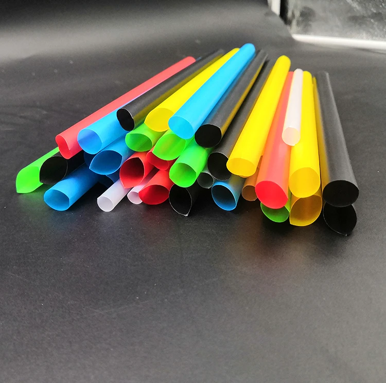 
colored PLA biodegradable drinking kids plastic straw 