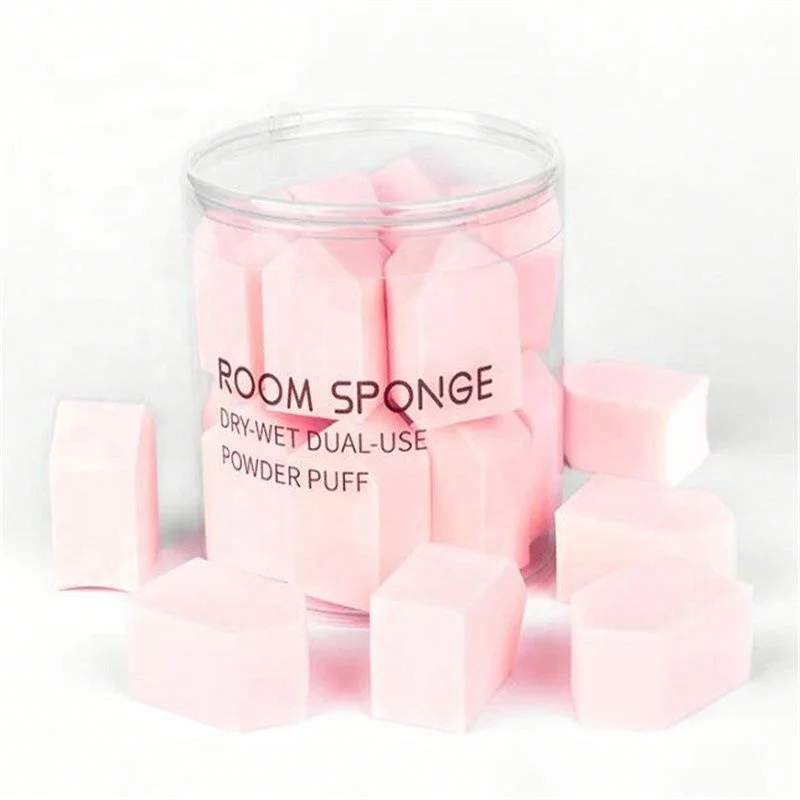 

Factory Packaging Beauty Sponge Blender Latex Free Cosmetic Puff in Stock, Pink