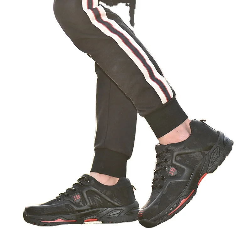 

Custom Logo Safety Shoes Plus Size Solid Color Mesh Breathable Anti-Smashing Anti-Piercing Laces Men Sneakers 2021