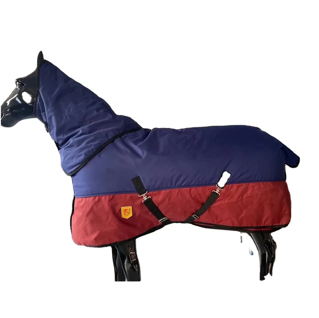 

In stock High Quality Winter Waterproof Horse Blanket Stable Blanket Winter Horse Rug with cotton lined inside