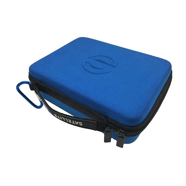 

OEM plastic hard shell zipper close portable handle professional waterproof eva custom tool case, Black custom eva tool case