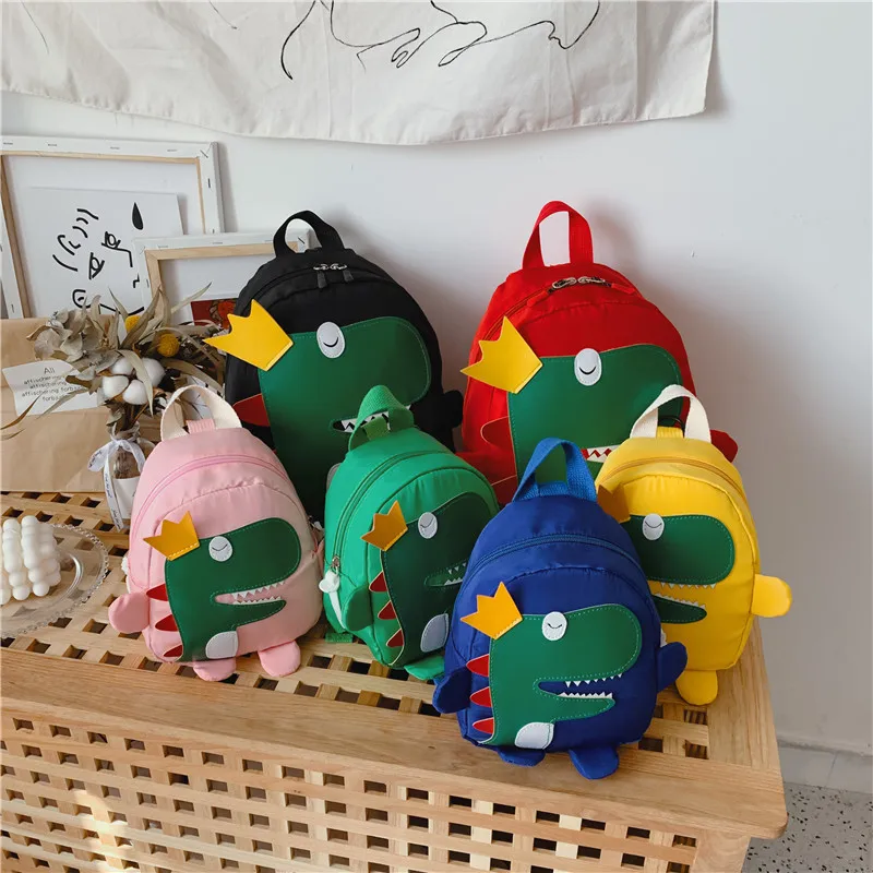 

3D Dinosaurs Printing New Trend Waterproof Children Schoolbag For Kids Children Backpack 2-5 Years Preschool School Bag, Customize