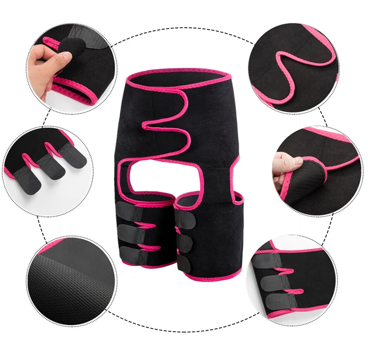 

Wholesale Female Hip Lifting Belt Leg Abdominal Compression Waist Trainer Blasting Sweat Plastic Belt, Yellow,black,pink,orange