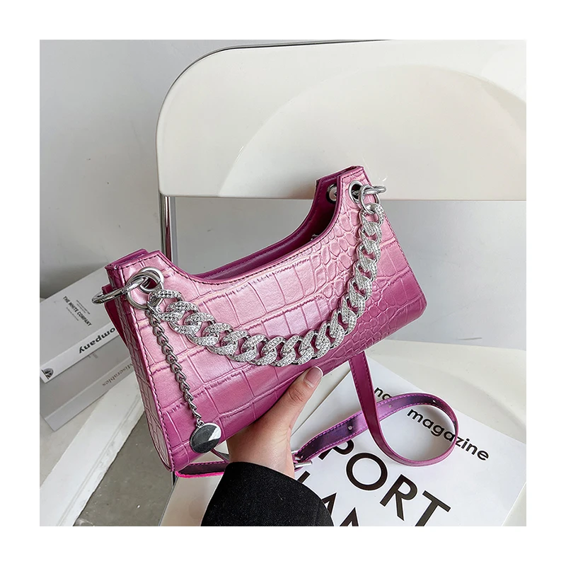 

Casual Ladies Dumpling Handbags for Women Letters Women Solid Color Vintage Saddle Purses 2021 Luxury Purses and Handbags