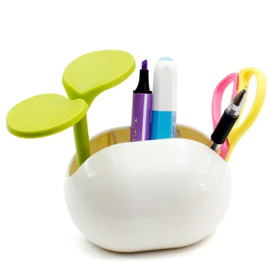 

N1198 Creative Leaf Storage Box Household Desktop Organizer Storage Box, White