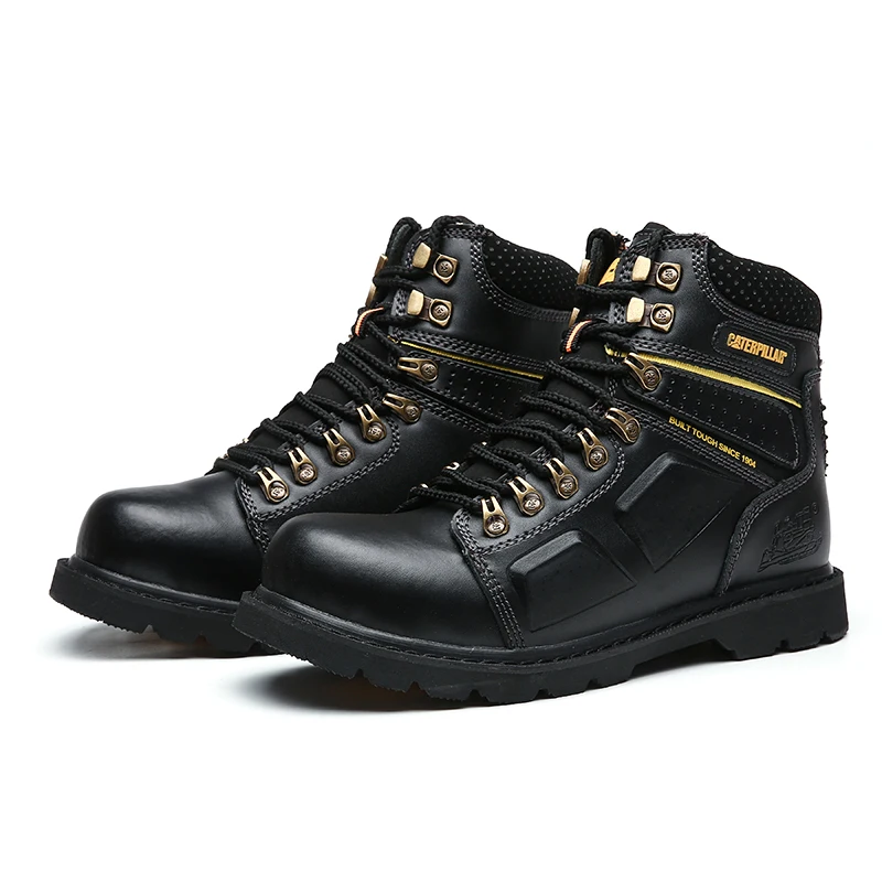 

Mountaineering Caterpillar Hiking boots Increase Genuine Leather Outdoor sports Work shoes Everyday all-match hunter boot